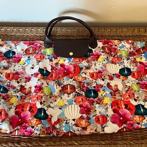 Longchamp x Mary Katrantzou Le Pliage Large Travel Top Handle - Lanterns
